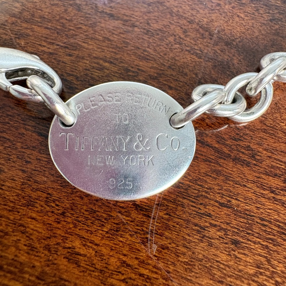 VINTAGE TIFFANY & CO “Return To Tiffany” sterling silver choker - Picture 5 of 10